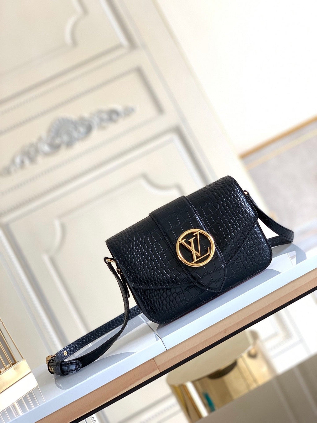handbag sun black v