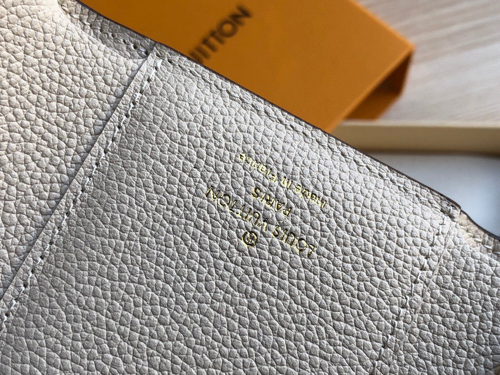 Fold white wallet