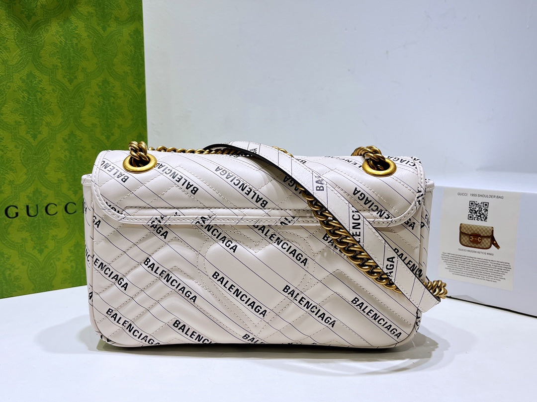 G u c c i marmont 26*15.5*6cm